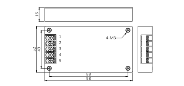 铁路电源模块20-50W